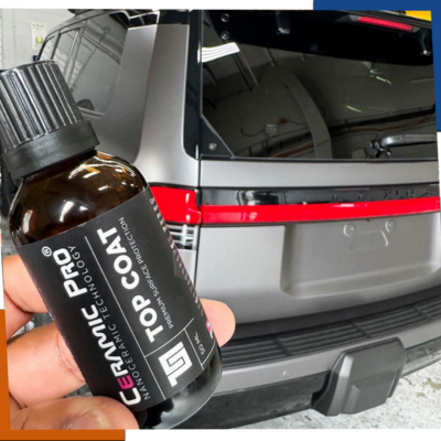 Ceramic coating applied to SUV
