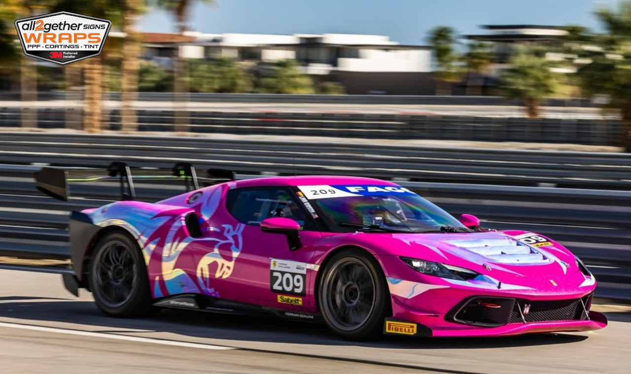 Ferrari Challenge Race Car Wrap