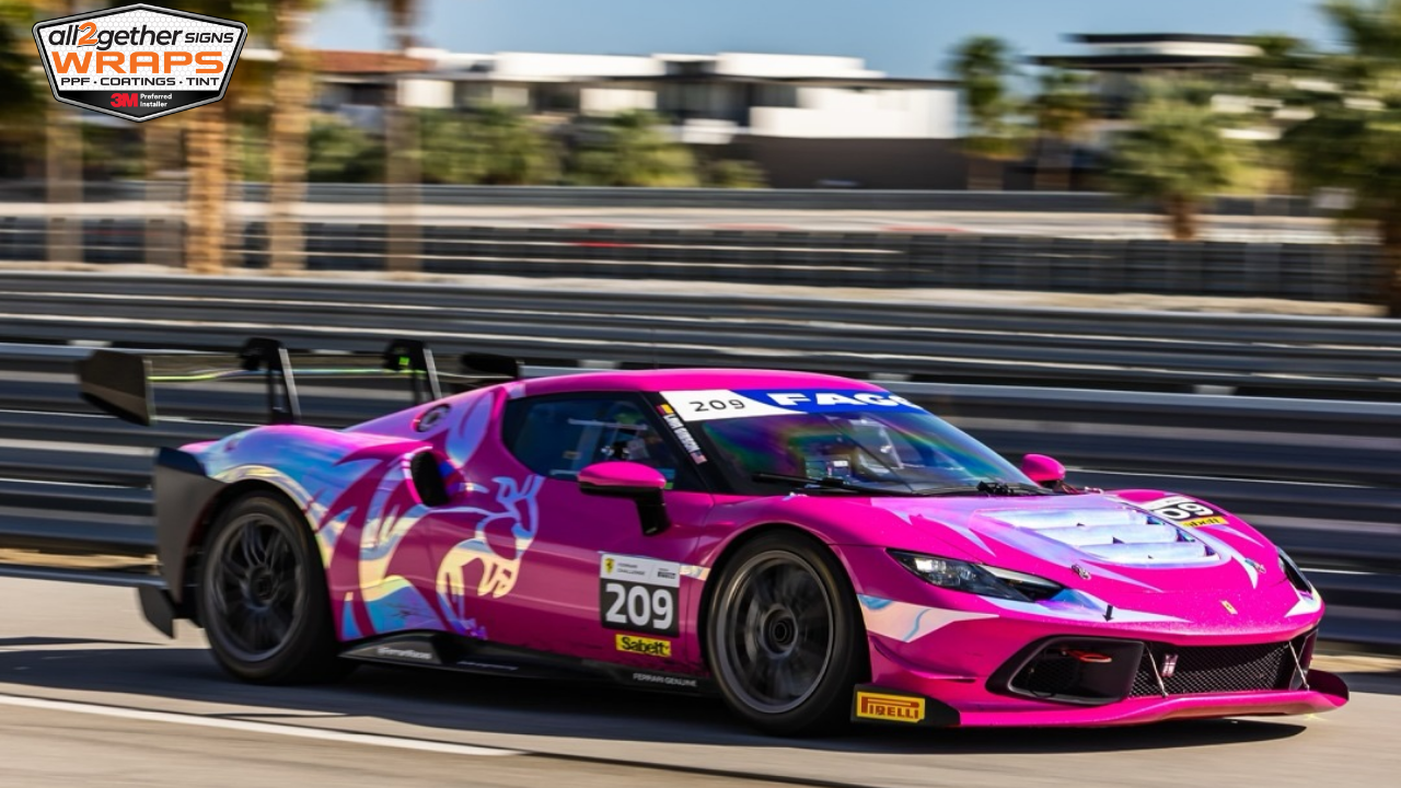 Ferrari Challenge Race Car Wrap