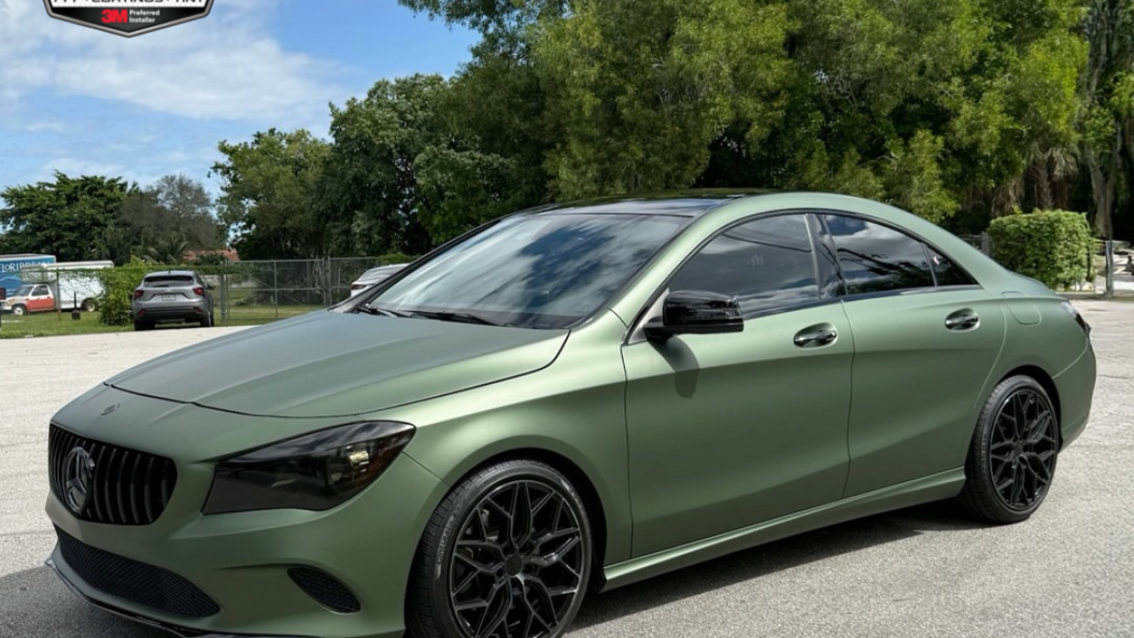 Matte Olive Green Wrap | Premium Vehicle Wraps by All2Gether Wraps