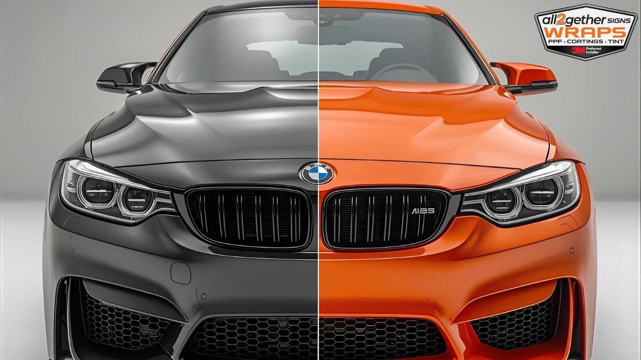 Car Wrap vs Paint