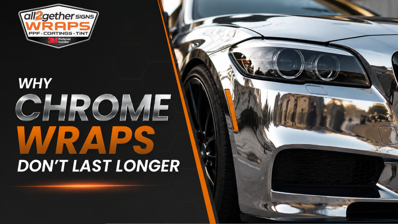 Why Chrome Wraps Don't Last Longer | Chrome Vinyl Wrap Lifespan